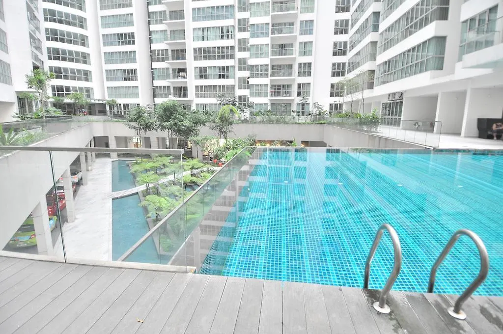 Apartmán Best Kl City View At Regalia Residence Kuala Lumpur Malajsie