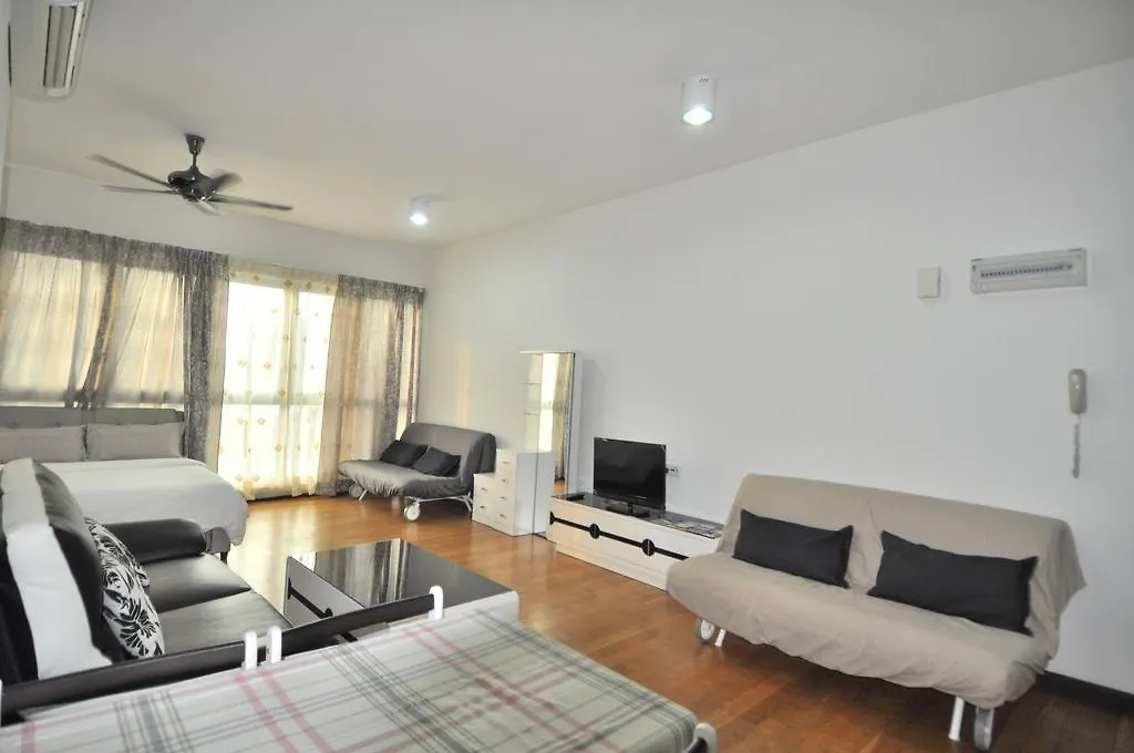 Apartmán Best Kl City View At Regalia Residence Kuala Lumpur Malajsie